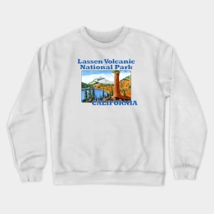 Lassen Volcanic National Park, California Crewneck Sweatshirt